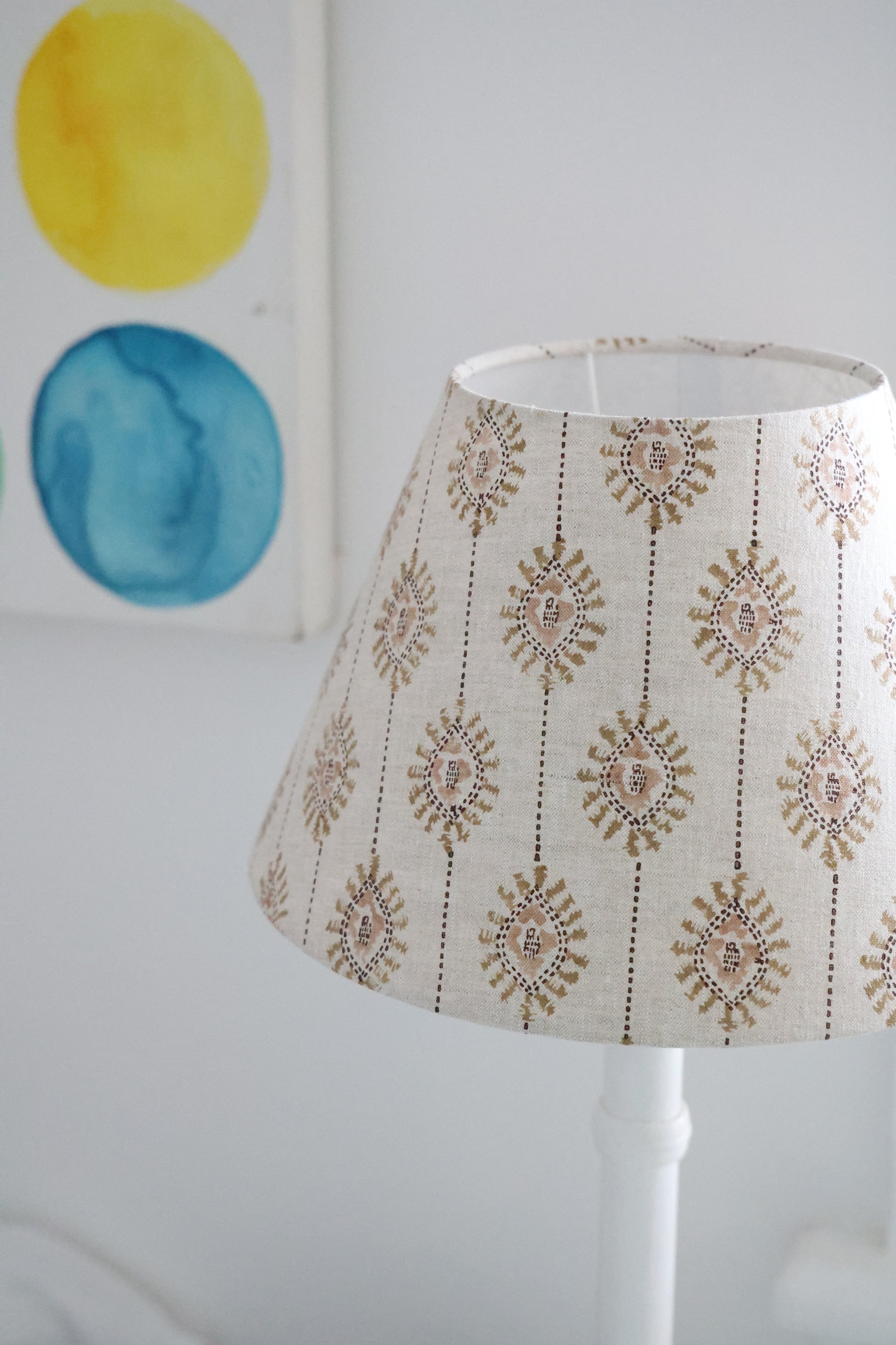'Mini' conical lampshades