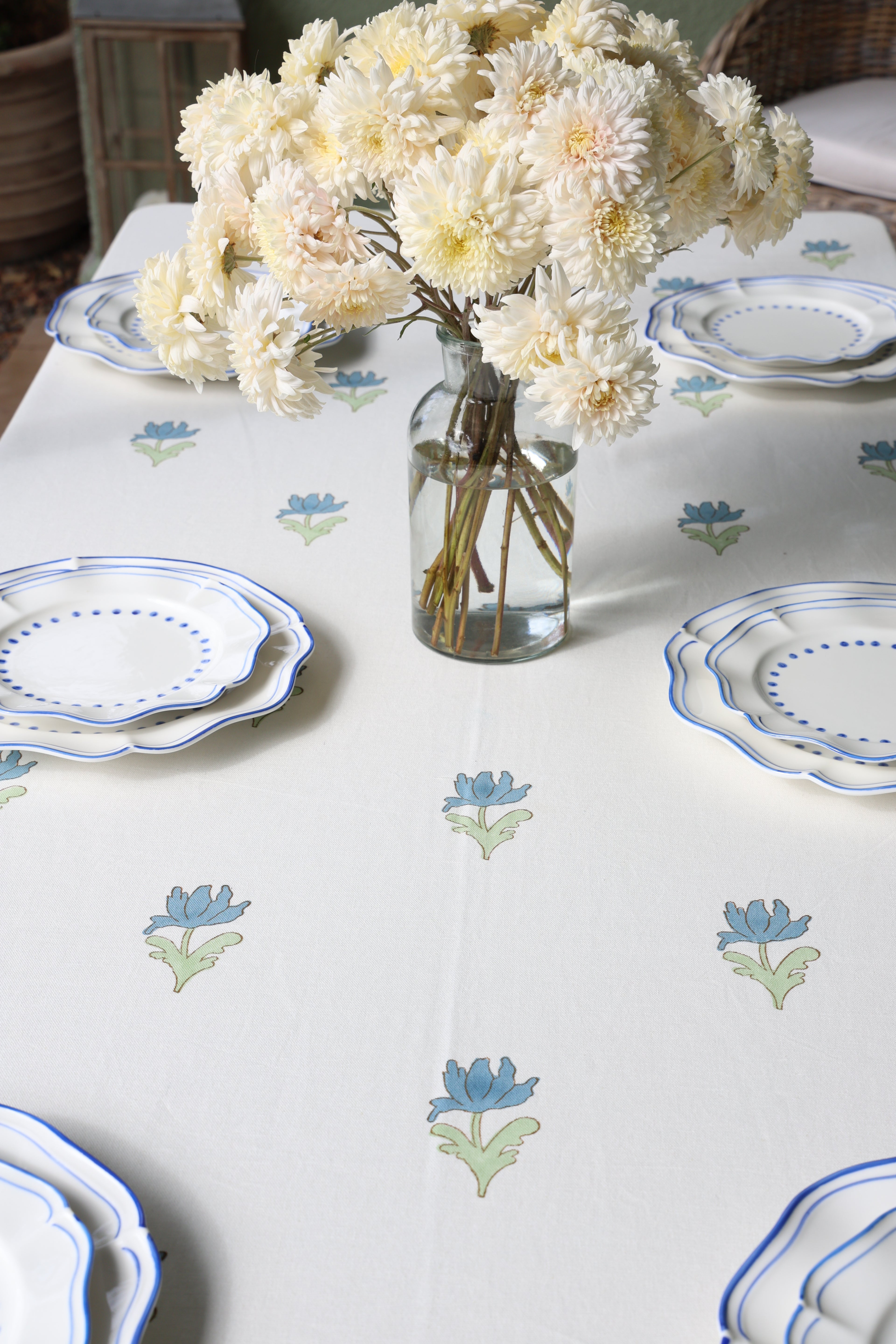 'Jaipur Bloom' tablecloth