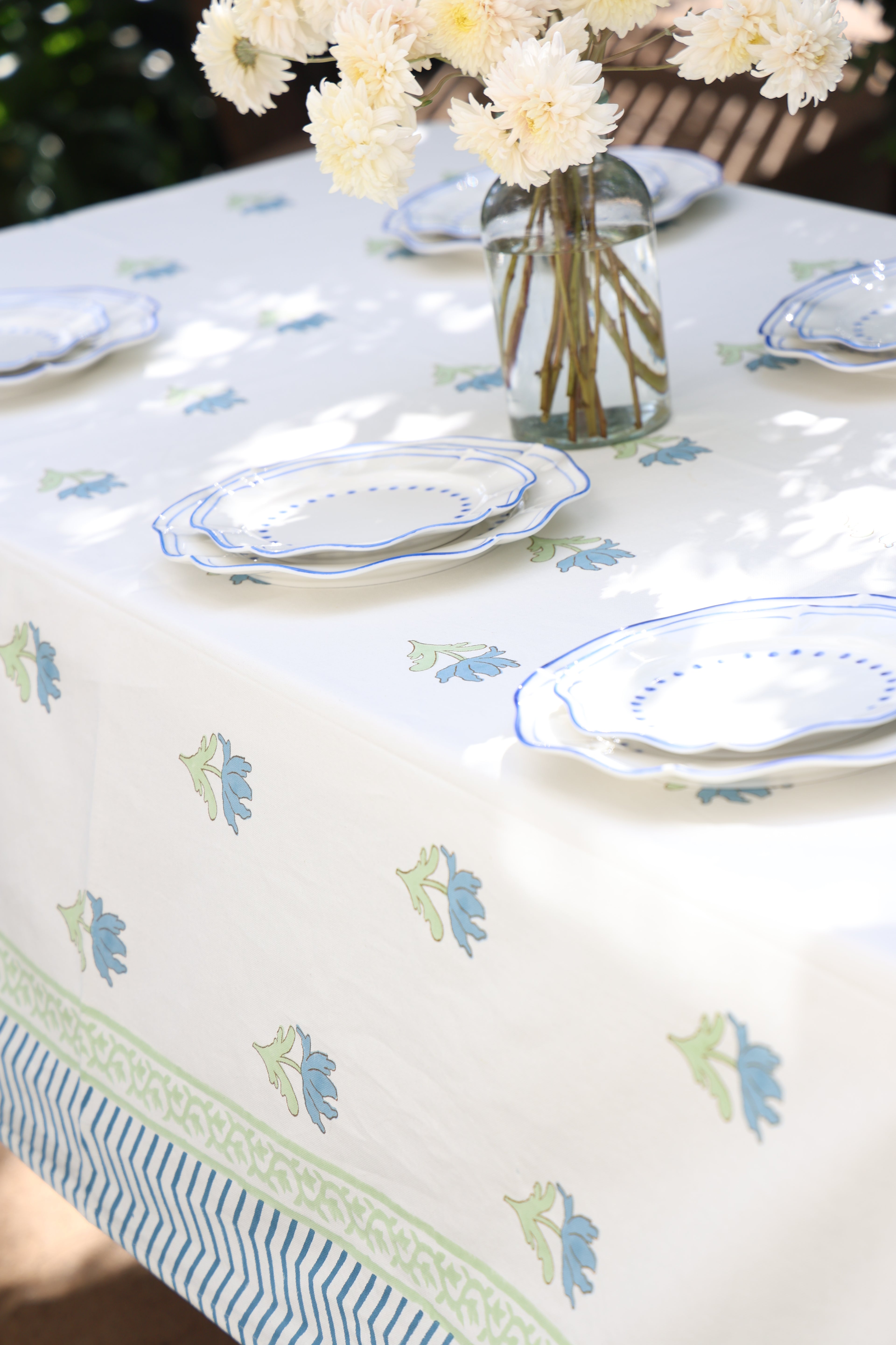 'Jaipur Bloom' tablecloth