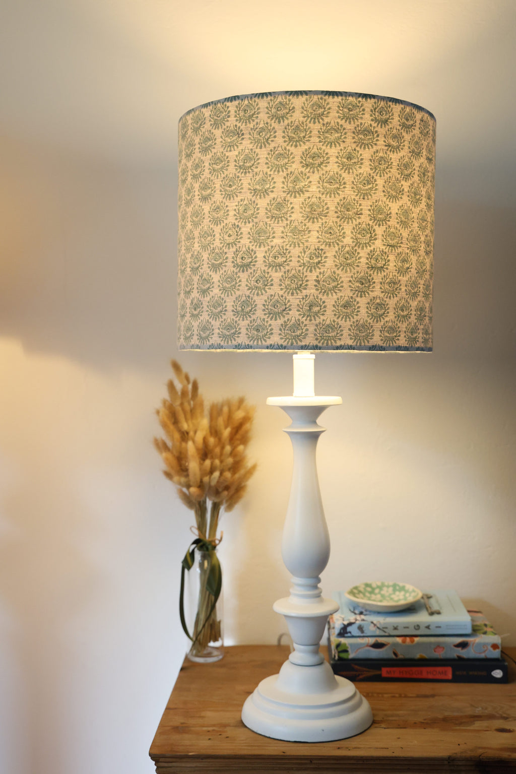 Walter G 'Lyon Celadon linen' Medium Lampshade
