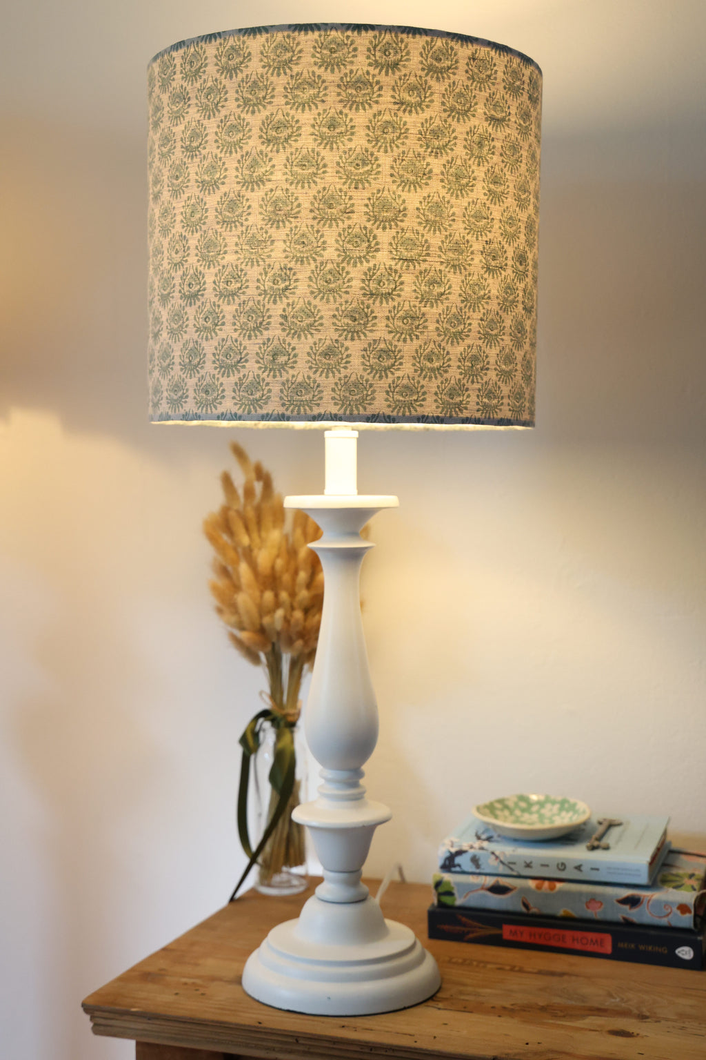 Walter G 'Lyon Celadon linen' Medium Lampshade