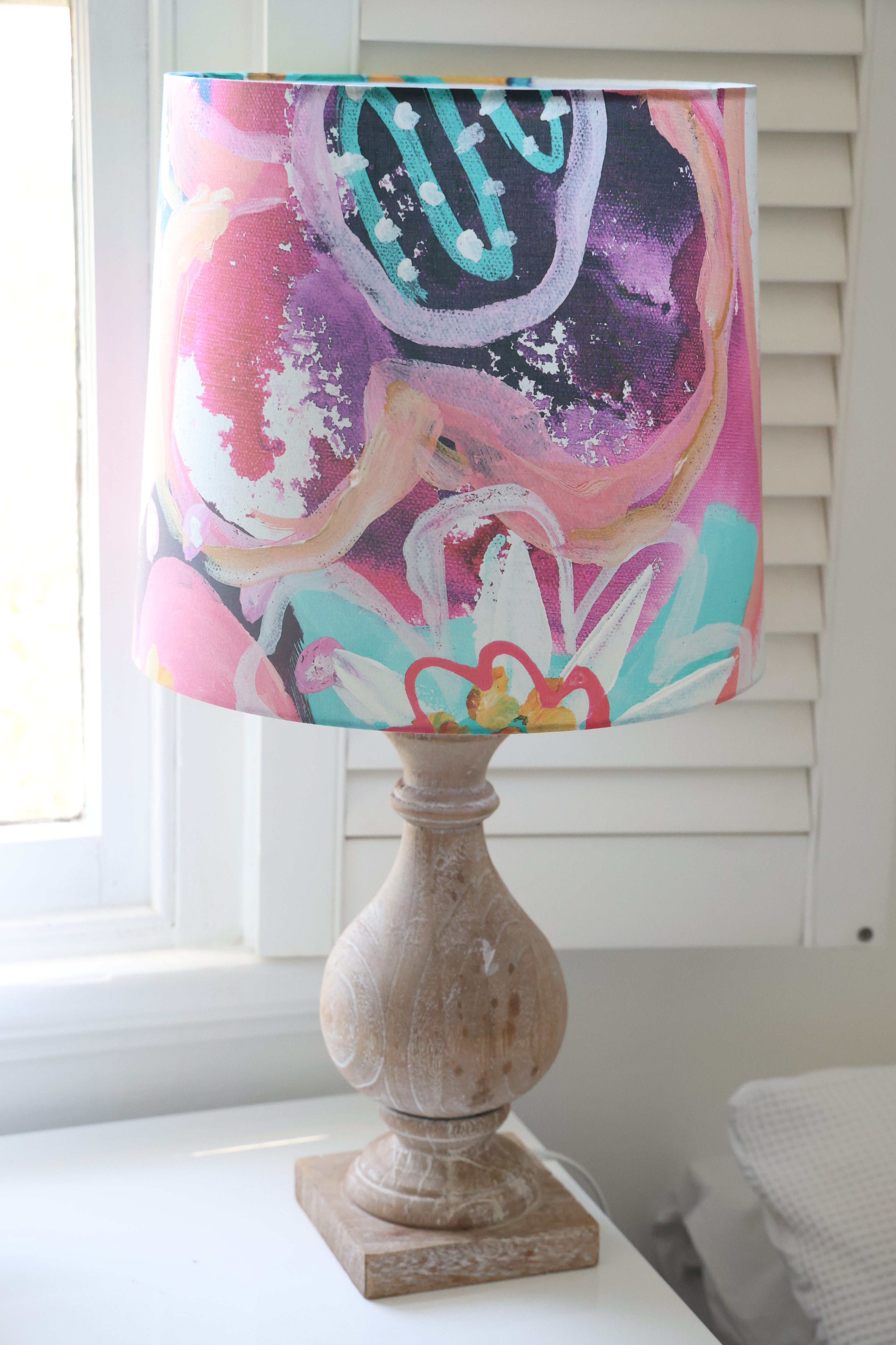 Emma Menzies 'Bubble and Squeak' Large Empire Lampshade