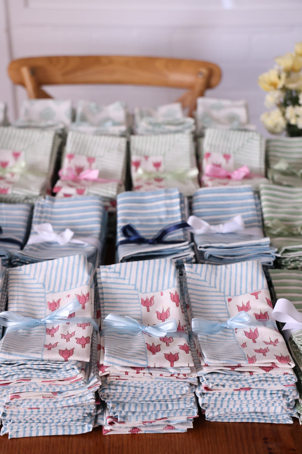 'Blue Tulip' napkins