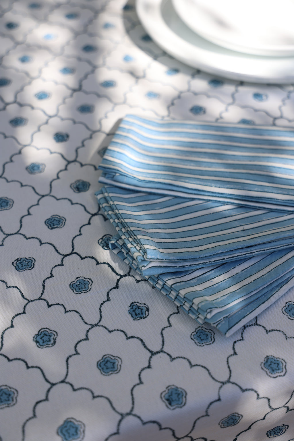 'Blue Stripe' napkins