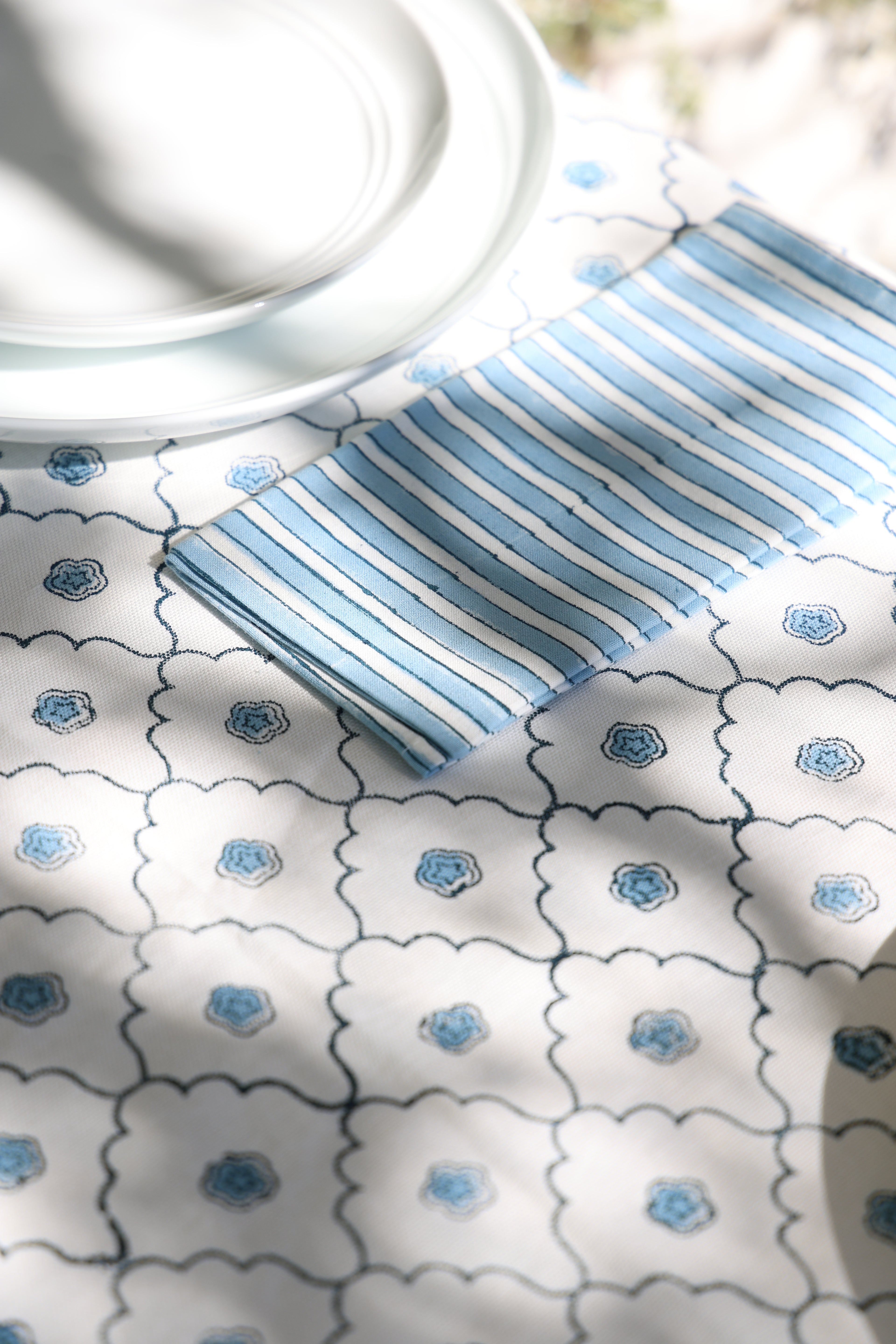 'Blue Stripe' napkins