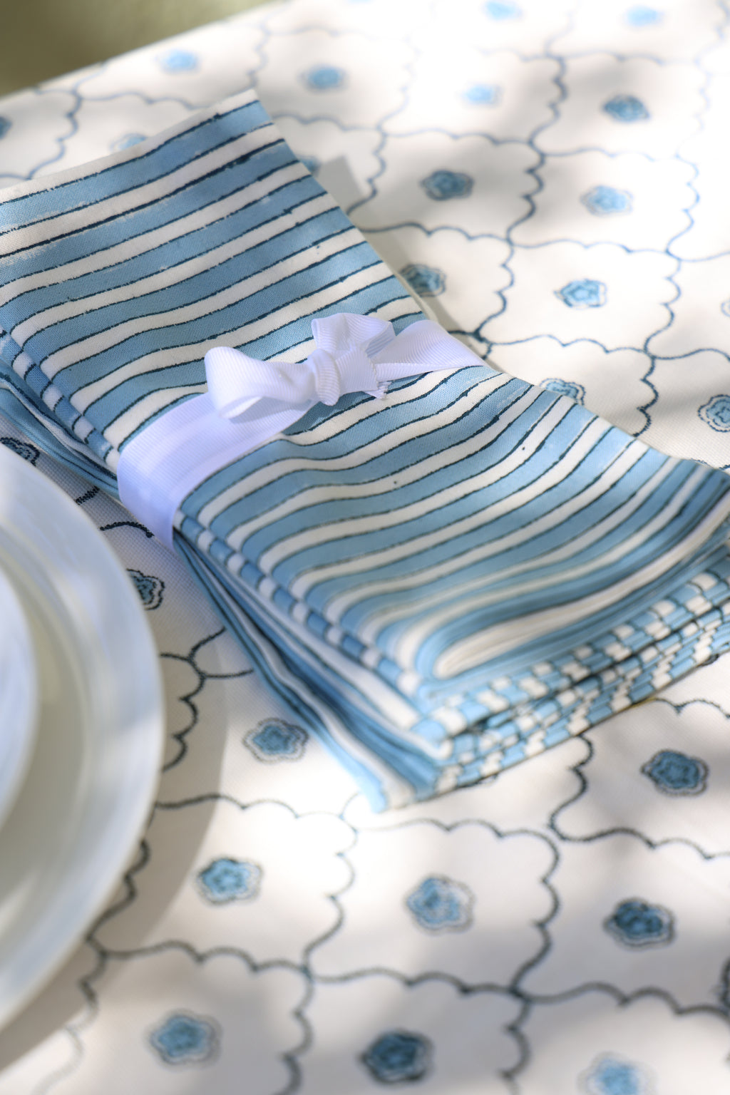 'Blue Stripe' napkins