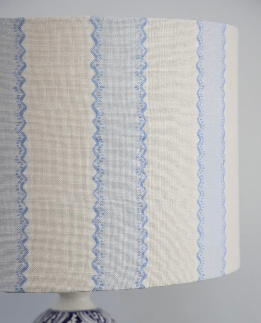 Linwood 'Croquet Violane' Short and Wide Lampshade