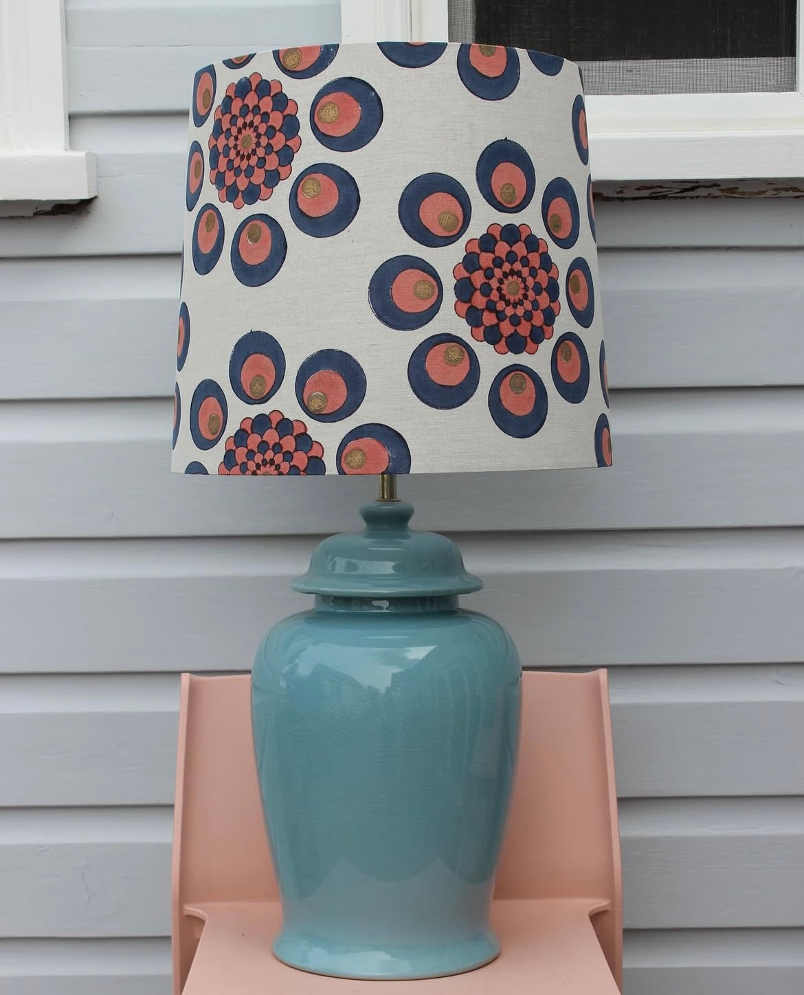 Tulu Textiles 'Shabaaz Coral' Large Empire