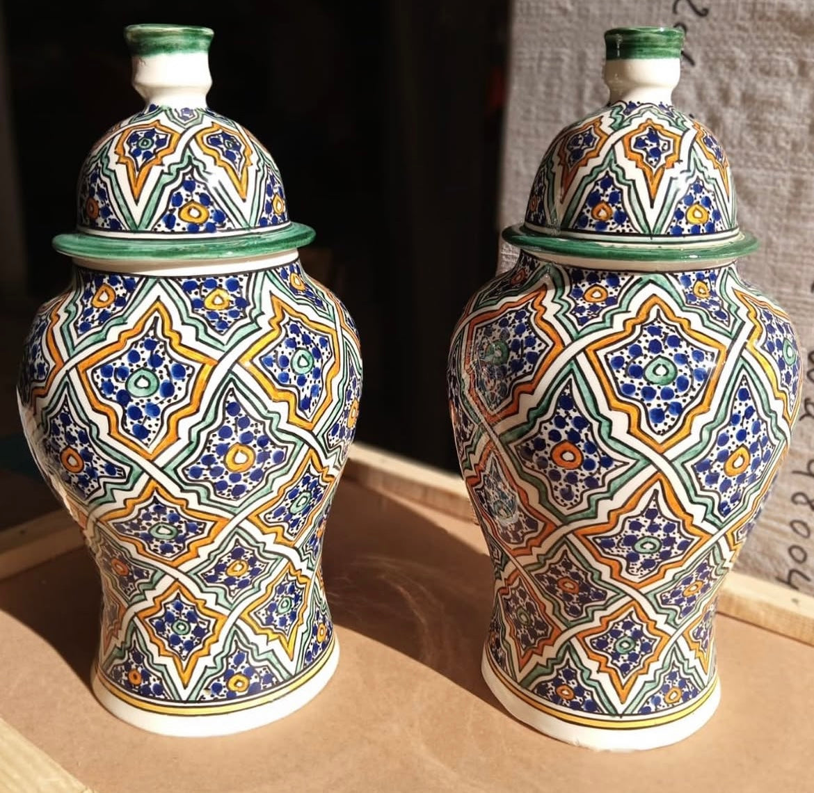 Large Moroccan lamp base