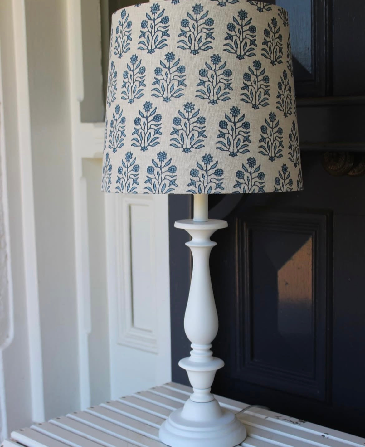 Walter G 'Amer Azure linen' Medium Empire