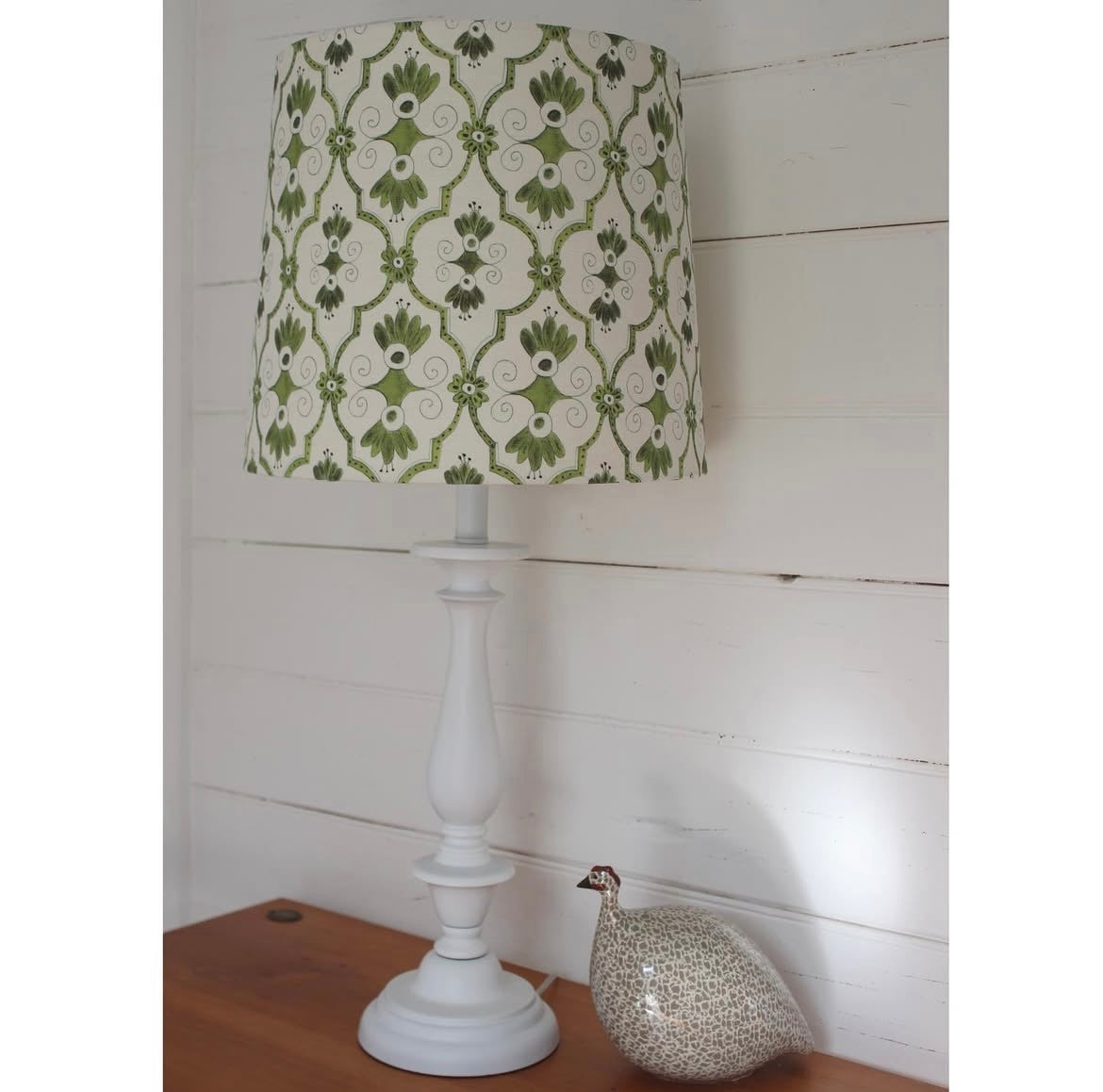 Ocre Designs 'Delft Green Lattice' Medium Empire