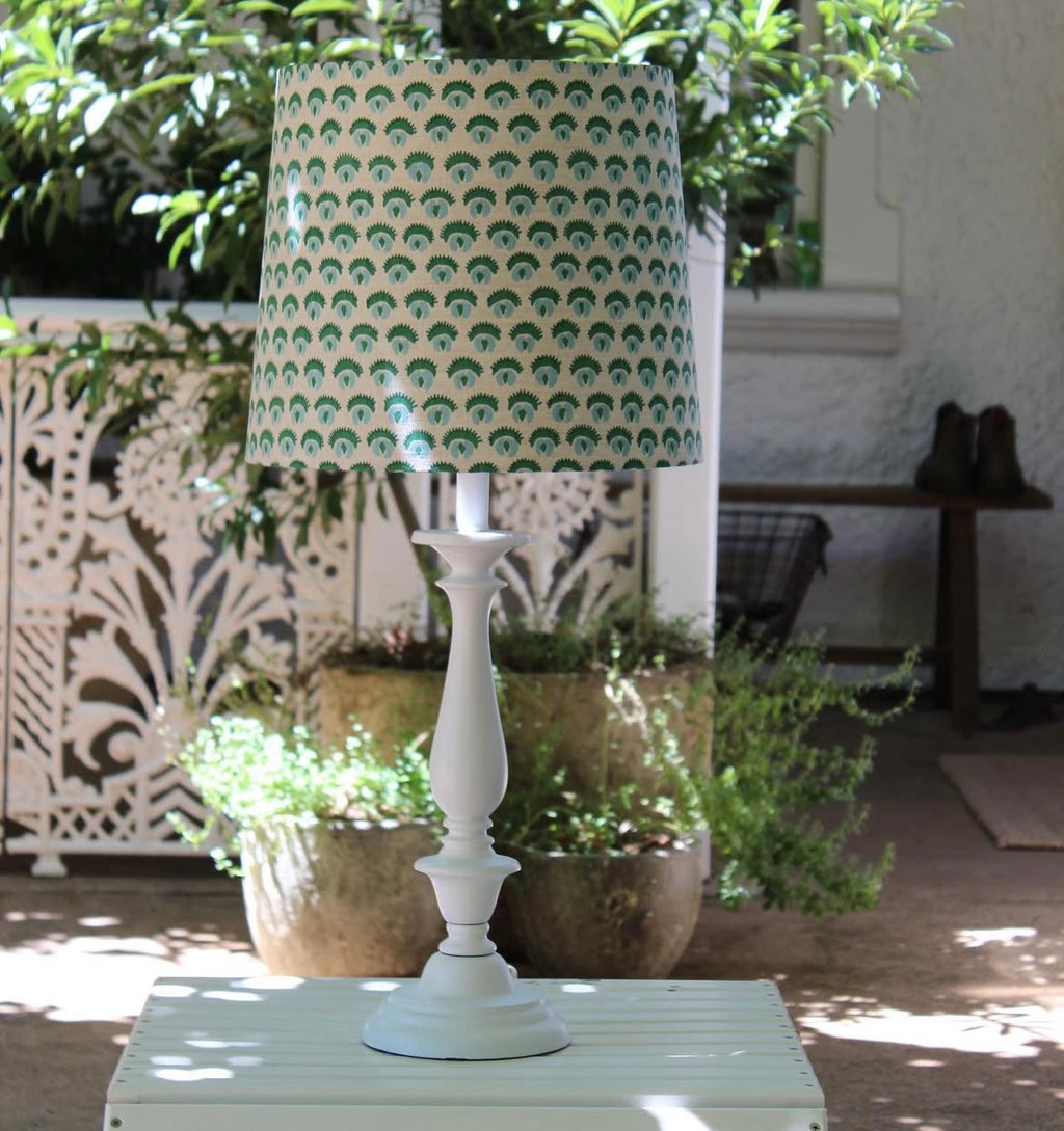 Walter G 'Cadiz Emerald linen' Medium Empire