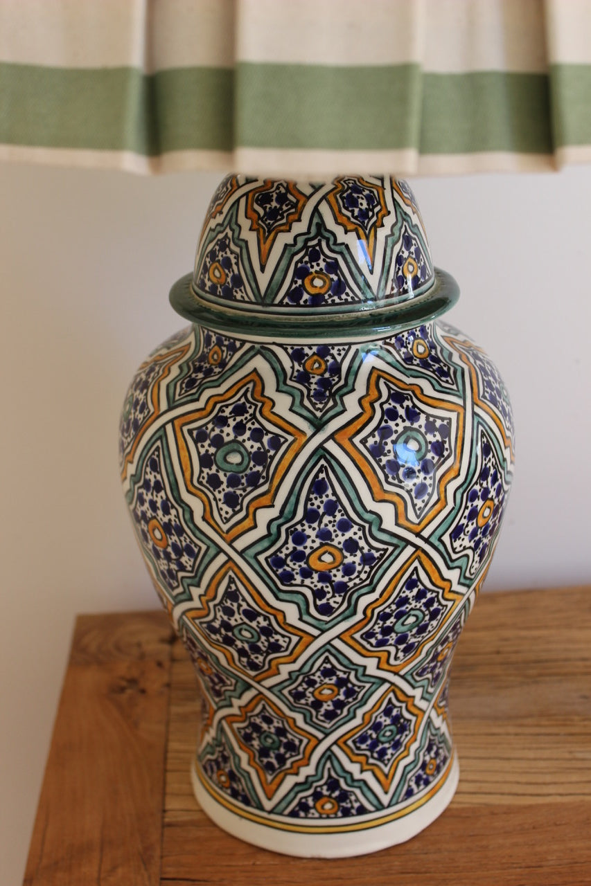 Large Moroccan lamp base