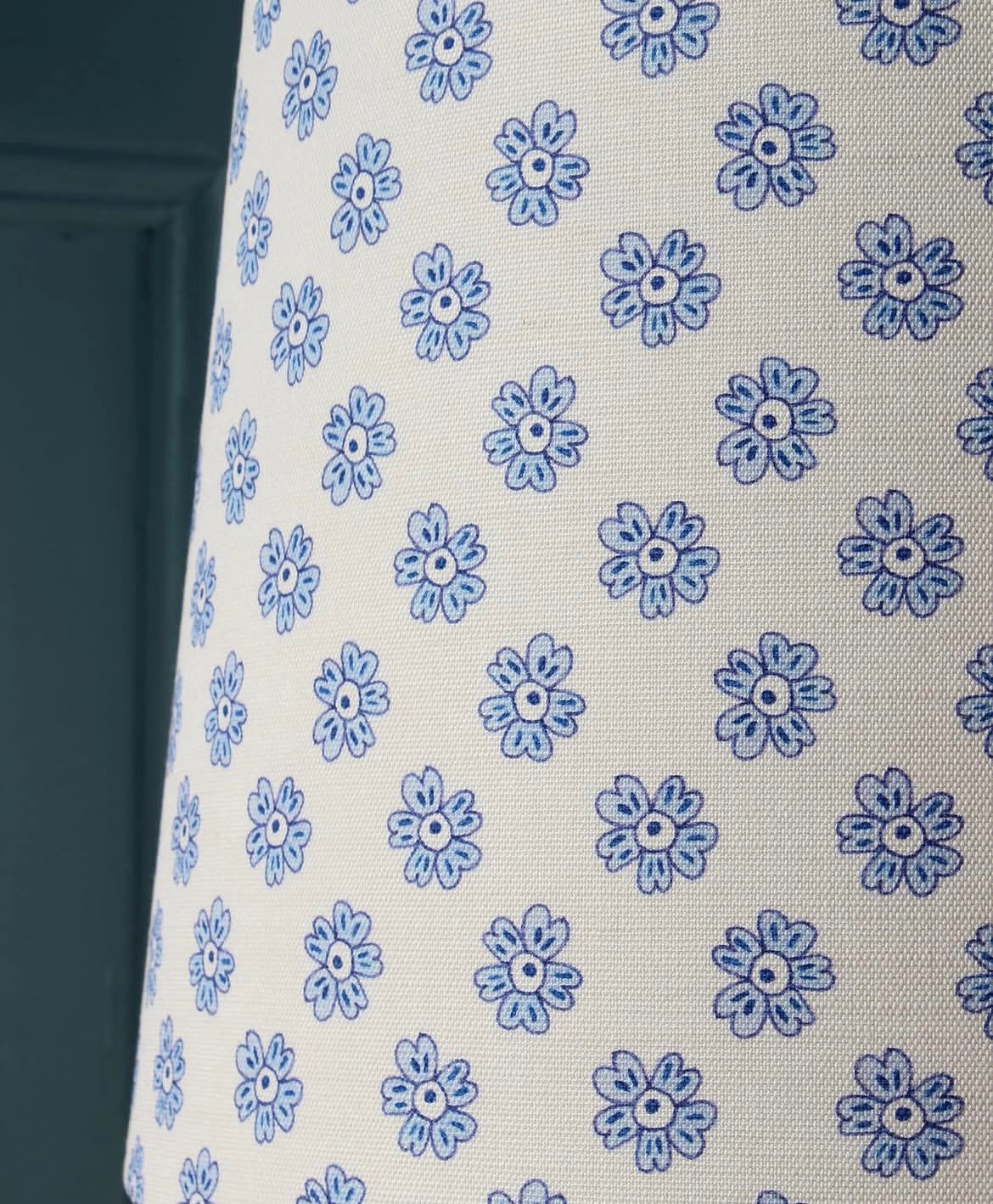 Ocre Designs 'Blue Mini Flower' linen