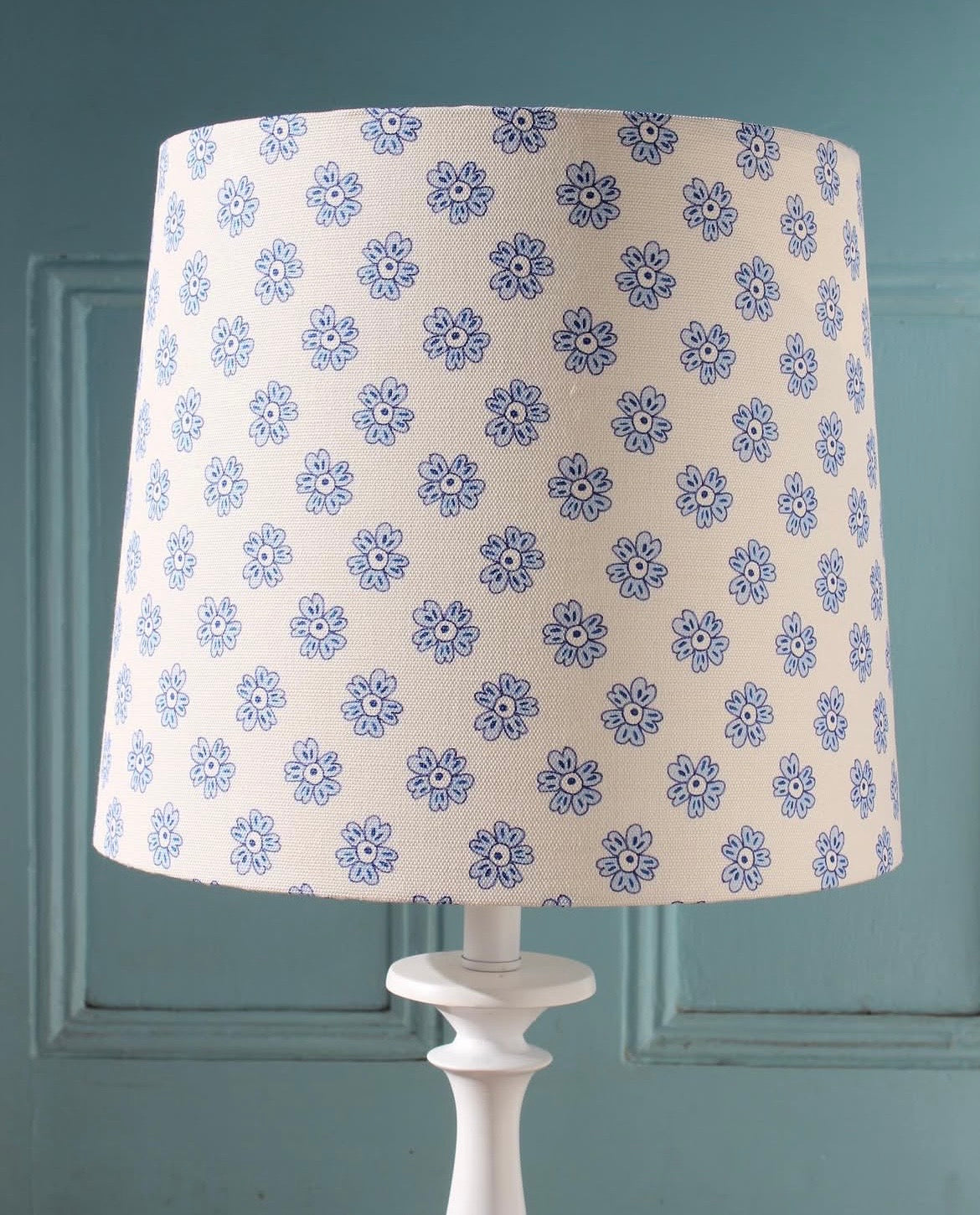 Ocre Designs 'Blue Mini Flower' linen