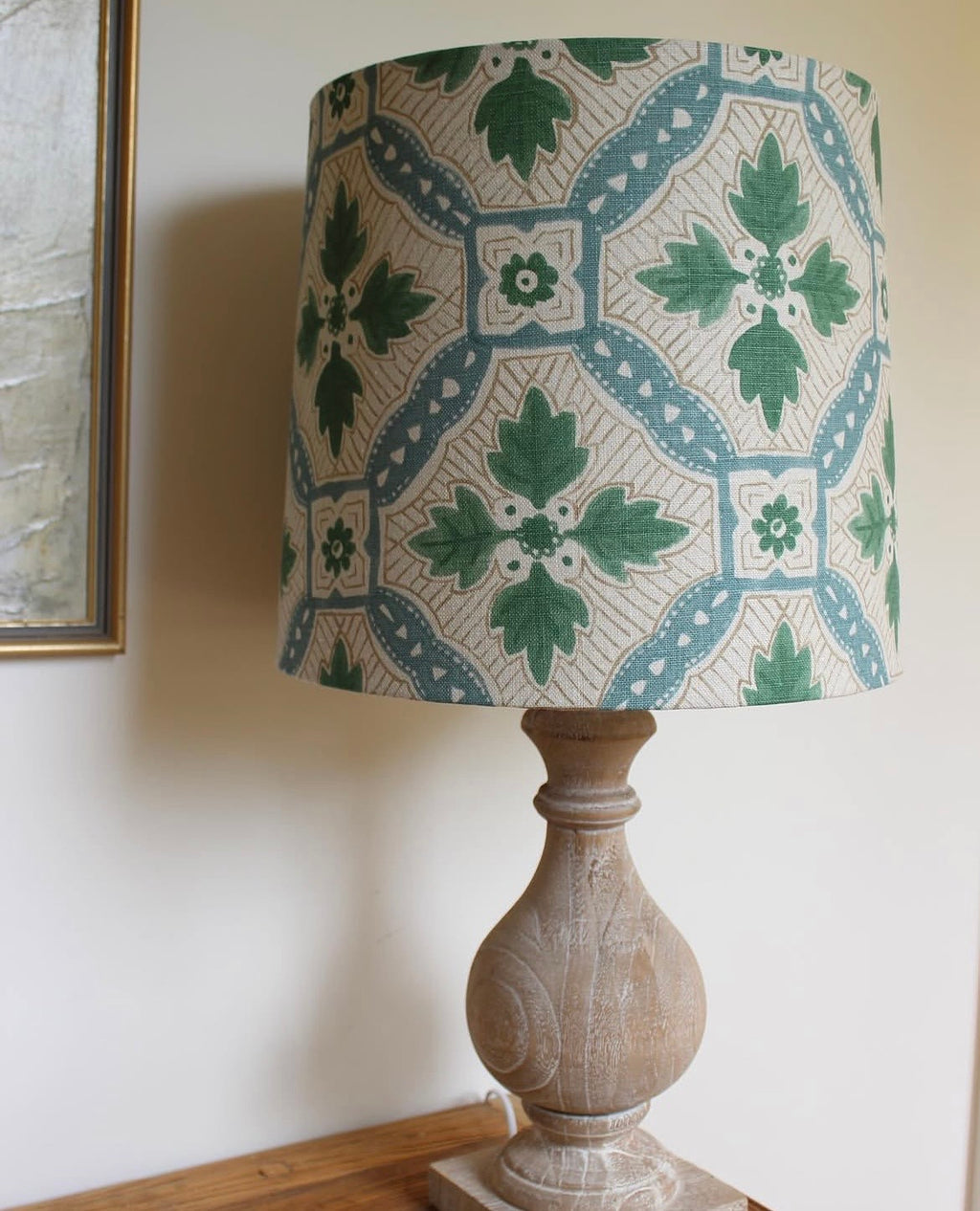 Anna Spiro 'Camona green/taupe/turquoise' Large Empire